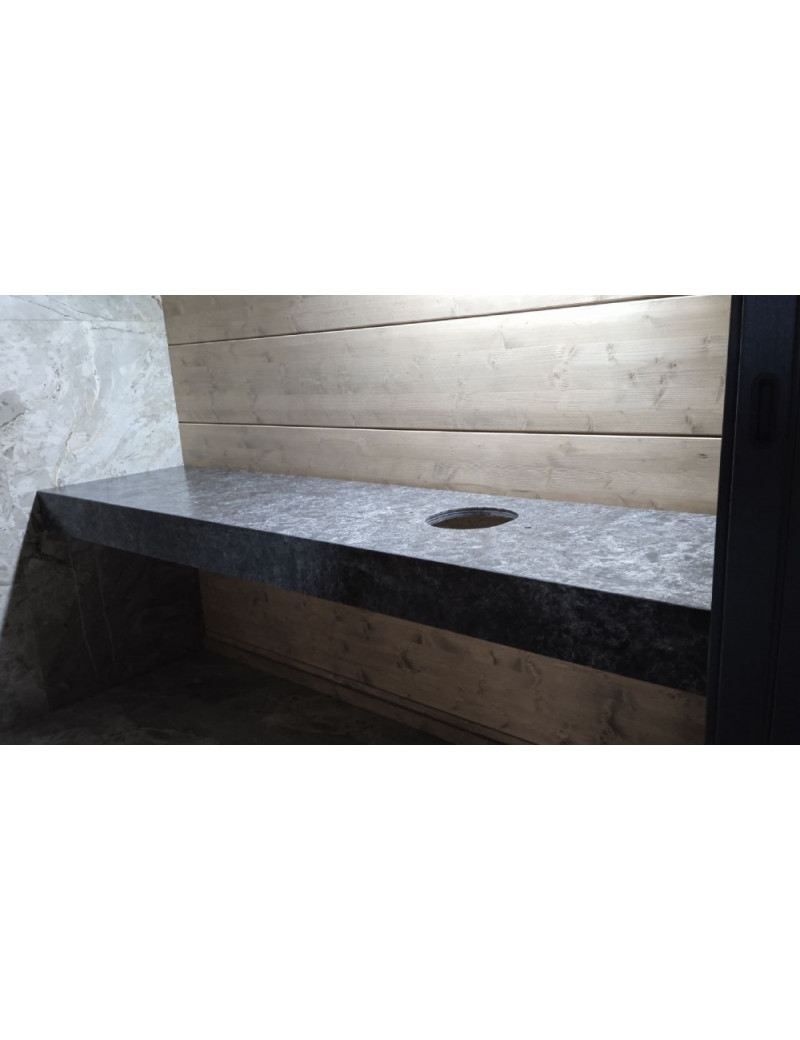 Столешница для ванной Noble Imperial Grey